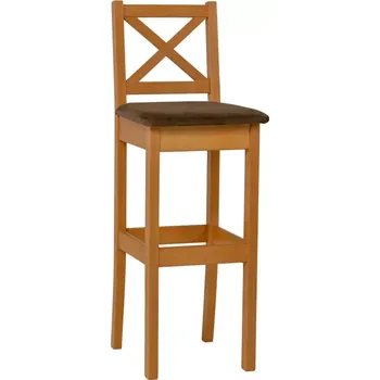 Barová židle Barová židle HX, olše/hnědá