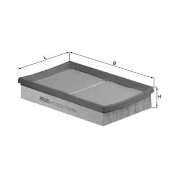 Vzduchový filtr Vzduchový filtr MAHLE LX 1575