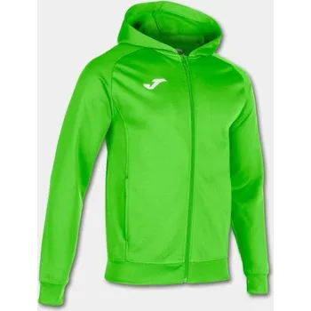 Pánská mikina Mikina JOMA Menfis fluor zelená Velikost: 4XS, Počet kusů: 15ks a více