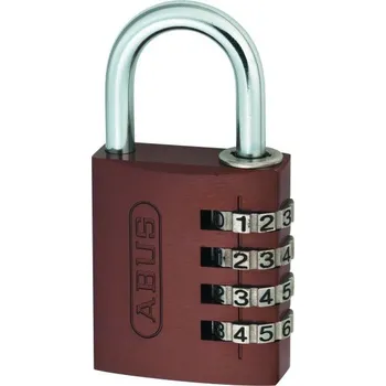 Visací zámek ABUS 724/40 hnědý visací zámek na kód | Železářství Visací zámky Vis. zámky na kód