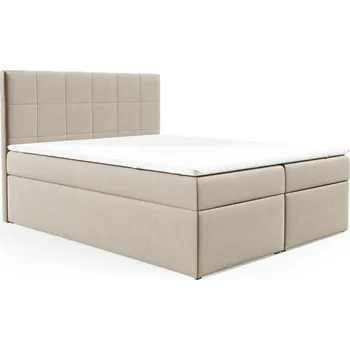 Postel Postel 78 120x200 cm s úložným prostorem Béžová I