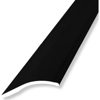 přechodová lišta 248 přechodová lišta s nivelací 18mm - SAMOLEPÍCÍ Barva: Černá RAL 9005, Zvolte délku: 100 cm