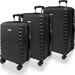 AVANCEA Sada cestovních kufrů AVANCEA DE32362 Black SML
