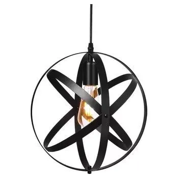 Závěsná lampa Loft černá