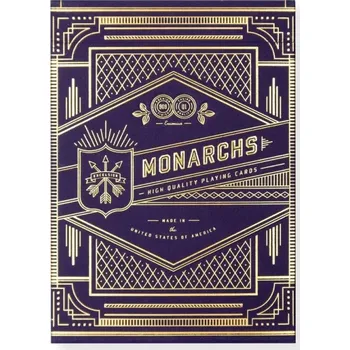 Pokerová karta Monarchové Fialové karty