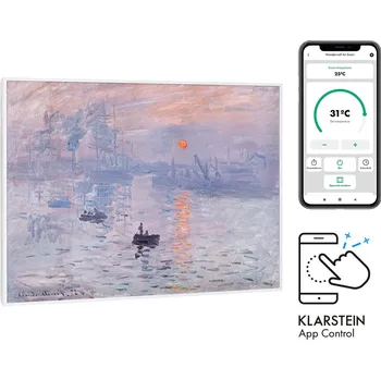 Infrazářič Klarstein Wonderwall Art Smart 500W 60x80cm Obrazový Infrapanel Východ Slunce (10035125)