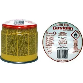 Příslušenství ke svářečce CASTOLIN 759271 - Náplň náhradní propichovací (např. pro hořák 500 a 500 FLEX), butan, kartuše 190g