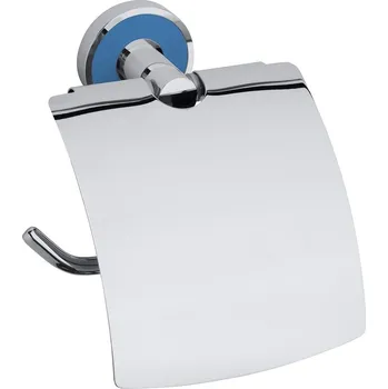 TREND-I: Držák toaletního papíru s krytem, světle modrá (104112018d) - VYP Bemeta