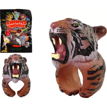 Prsten Dětský prsten s hlavou tygra bengálského