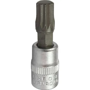 Gola hlavice Triumf 100-01402 - Hlavice zástrčná - ořech 1/4", XZN M6, zatížení max. 50 Nm