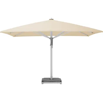 Slunečník Glatz Profesionální slunečník Castello Pro, Glatz, obdélníkový 500x400 cm (5x4 m), rám eloxovaný hliník, potah akryl 300 g/m2 barva dle vzorníku