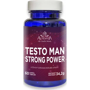 Speciální výživa Altevita Testo Man Strong Power 60 kapslí