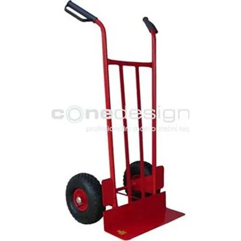 Rudl 12001-96 - Rudl (rudlík) PROFI do 300kg, lopata 500x225 mm s nafukovacím bantam kolečkem pr. 300mm