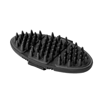 Čištění pro koně Waldhausen Hřbílko masážní Flex, black/grey