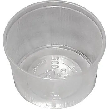 Jednorázové nádobí Miska plastová kulatá PP bez víčka 300ml 100ks/10b