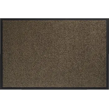 Rohožka Hnědá vnitřní vstupní čistící pratelná rohož Twister - 90 x 150 cm (81715454) FLOMAT