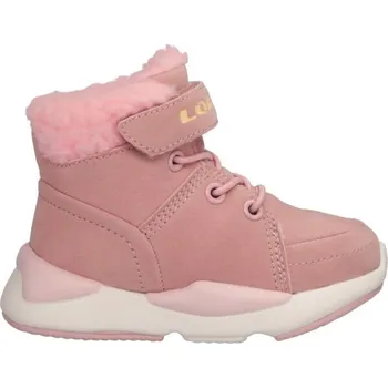 Dětská móda Dětská zimní obuv LOAP JIMMA 24 Růžová, Bílá