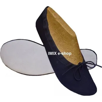 Pánská sálová obuv Látkové taneční cvičky s koženou podrážkou Zavazovací Bílá 43 ( pánské, délka chodidla 27,5 cm)