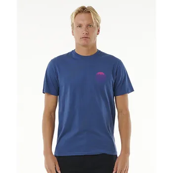 Tričko Rip Curl WETSUIT ICON TEE Washed Navy velikost XL
