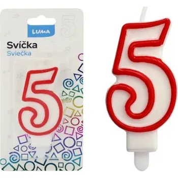 Svíčka Svíčka č.5 LUMA