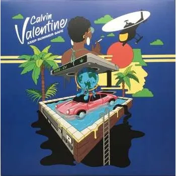 Zahraniční hudba LP Calvin Valentine: Keep Summer Safe CLR | LTD 2018 Stoned Agin Blue Vinyl