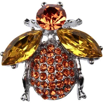 Brož Brož moucha, oranžová barva 9001792-2