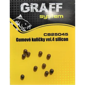 Graff Silikonové kuličky Velikost 4 10ks