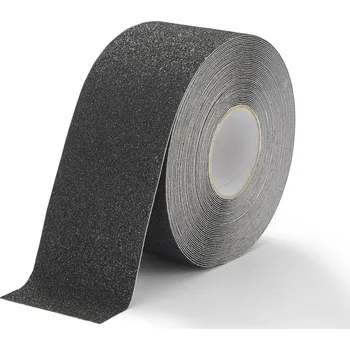 Lepicí páska Černá korundová protiskluzová páska FLOMA Extra Super - 18,3 m x 10 cm a tloušťka 1 mm (80081097) FLOMAT