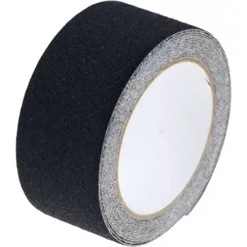 Lepicí páska KIK KX5114 Protiskluzová páska 25 mm x 5 m černá