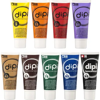 barva na zeď JUB DIPI Koncentrat tónovací pigment do interiérových barev 100 ml 25 Červený