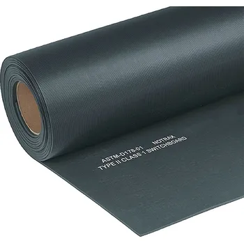 Rohožka Černá elektroizolační průmyslová rohož Switchboard, Class 1 - 150 x 91 x 0,64 cm (81716792) FLOMAT