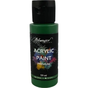 Výtvarná barva Akrylová barva, TMAVĚ ZELENÁ - sap green, 59 ml / 1 kus