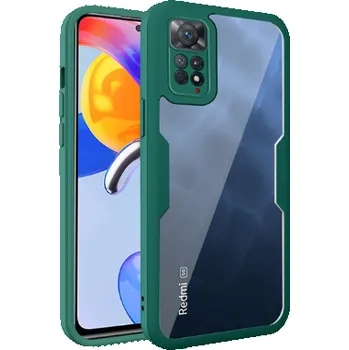 Pouzdro na mobilní telefon Beweare 360 oboustranný TPU kryt na Xiaomi Redmi Note 11 / Note 11s - zelený