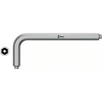 Ruční nářadí Wera 05023810001 - Klíč zástrčný šestihranný IMBUS 4 x 71/25mm L-klíč s bezpečnostním čepem serie 966