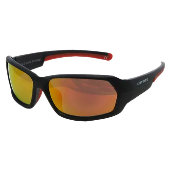 Sluneční brýle Coyote Vision Brýle SPORT polarizační REVO černo-červené CY-50347 Coyote Vision Brýle SPORT polarizační REVO černo-červen.CY-50347