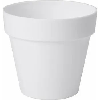 Hrnec Hrnec Form Plast Ibiza Soft Mat 4160, O 25 cm, bílá