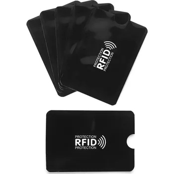 Obal na doklad Ochranný obal na kartu RFID-Čierna