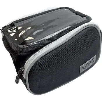 brašna na kolo Brašna na dámský rám dopředu Vape šedá s kapsou na mobil