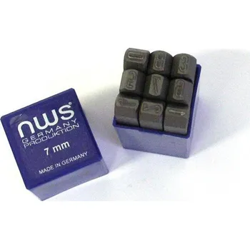 Sada nářadí Raznice čísel 3 mm