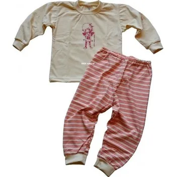 Pyžamo BIO bavlna vyrobeno v ČR - Holčička vel.92