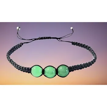 Náramek Avanturínový náramek shamballa