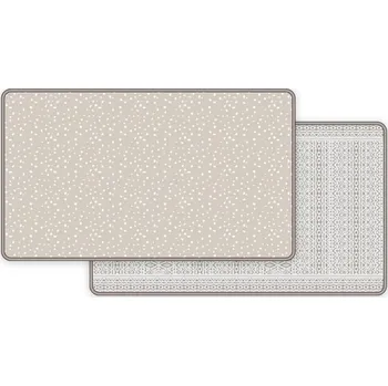 Hrací deka SKIPHOP Podložka na hraní bez PVC a BPA 218x132cm Boho Beige 0m+ 218x132 krémová