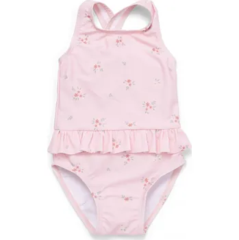 Kojenecké plavky Little Dutch Plavky bez rukávů Rosy Meadows vel. 86/92 růžová