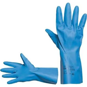 Pracovní rukavice ANSELL 37-676 - Sol-Vex - Rukavice pracovní (vel. 8) chemické, nitril., chem. odol., relief. dlaň, 0,38 mm, d. 330