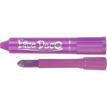 Karnevalový doplněk Barva na obličej a tělo - fialová - 4,7 g - 6503-8