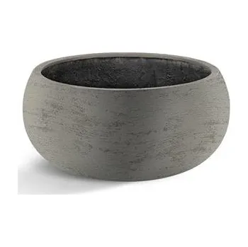 Květináč Luca Lifestyle Květináč Terreno Low Balloon, Luca Lifestyle, průměr 55 cm, výška 25 cm, barva clay