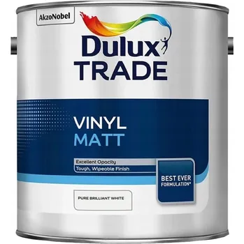 barva na zeď Dulux Vinyl Matt PBW 2,5 l bílá