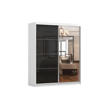 Šatní skříň IDZ Šatní skříň MULTI 31, 183 cm Barva dřeva: Bílá