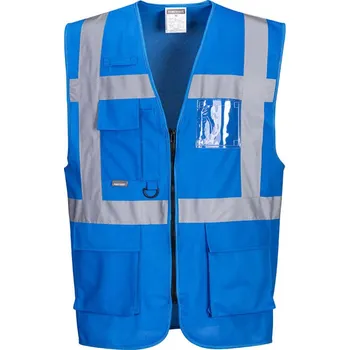pracovní vesta PORTWEST Vesta Iona Executive F476 POR-F476RBRXXXL 3XL Modrá královská