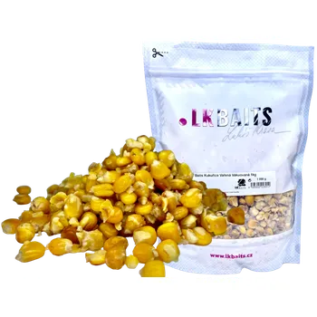 Návnadová surovina LK Baits Kukuřice vařená ochucená Amur 1kg